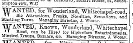 wonderland times advert