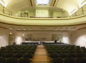Interior, Regent Street lecture hall